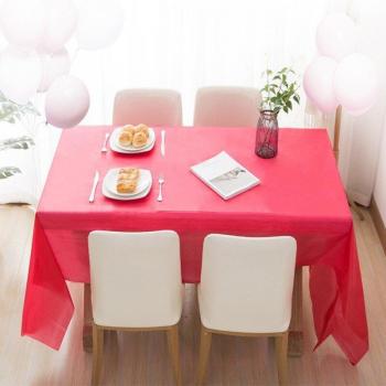 Disposable Clear Plastic Table Cover for Kitchen