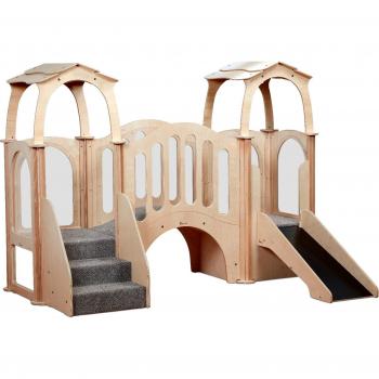 Hide n' Slide Toddler Gym by Millhouse – Covered