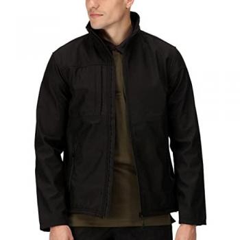Męska kurtka softshell Regatta Professional Octagon II z wodoodporną membraną 3-warstwową, czarna, rozmiar XXL