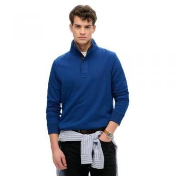Felpa Superdry Henley Mezza Zip