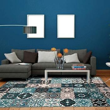 Tapis moderne - UN AMOUR DE TAPIS - AF FAIAN Vert - 120x170 cm - Polypropylène