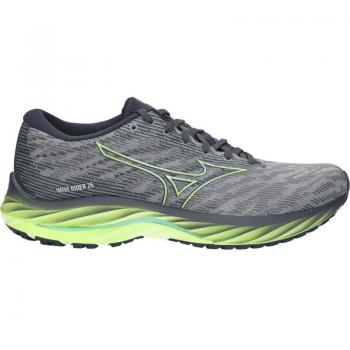 Zapatillas de running para hombre Mizuno Wave Rider 26 J1GC2203 Ultimate Gray-Neo Lime-Ebony