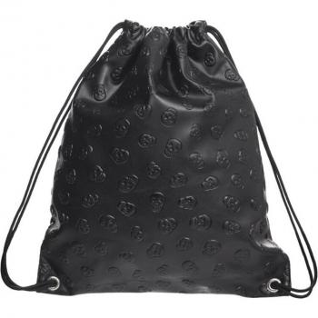 Skull Design Drawstring Sports Bag