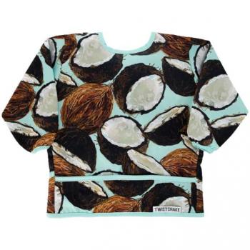 Babero Impermeable Manga Larga Estampado Cocos Twistshake