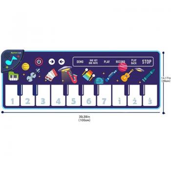 Musical Keyboard Playmat