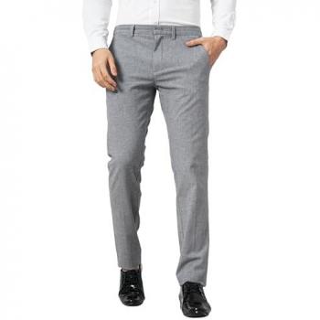 Celio Gosi Herren Chinohose Grau