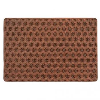Tappetino Antiscivolo in Gomma 60 x 40 cm Arancione