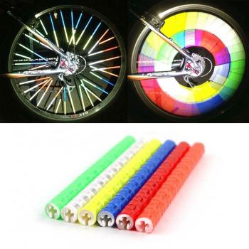 Mountainbike Spokeclip Reflectorset