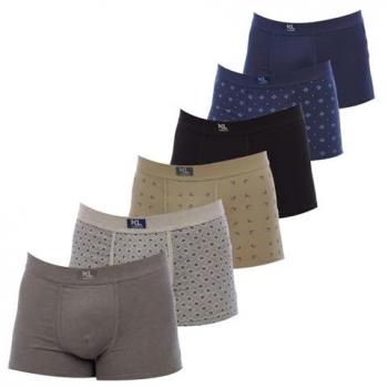 Kisses & Love Pack 6: Bóxers Estampados para Hombre