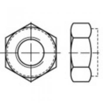 Écrou hexagonal en acier inoxydable A4 M20 - 25 pcs