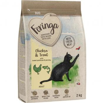 Feringa Adult Duo poulet, truite - lot % : 5 x 2 kg