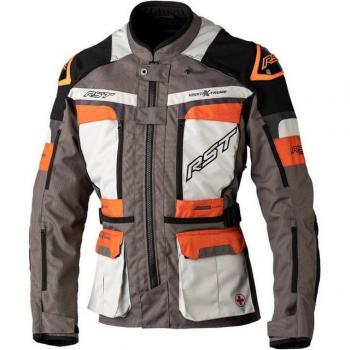 RST Pro Series Adventure-Xtreme Giacca Tessile Moto Grigio Arancione S