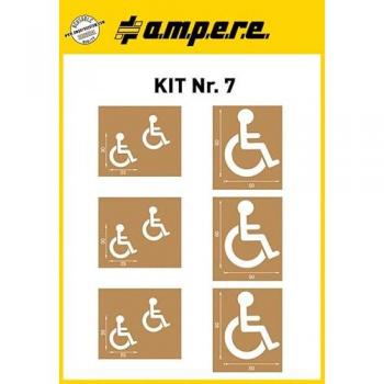 Dime per segnaletica simbolo Ampere - 569452