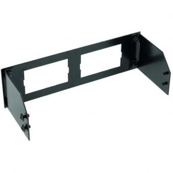 Phobya front faceplate for 2 displays - black