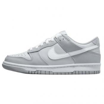 Nike Dunk Low - Youth Sneakers - Grey - Size: 4.5
