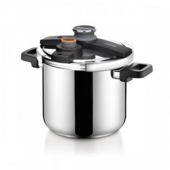 Tescoma Olla de Presión 7.5L Acero Inoxidable Plateado