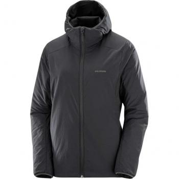 Salomon Mountain Flex chaqueta mujer capucha negra - M