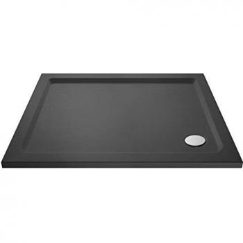 NUIE Hudson Reed Rectangular Shower Tray 1100mm x 700mm - Slate Grey