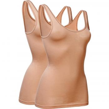 Conta Unterhemd Duo – Damen, Feinripp Uni