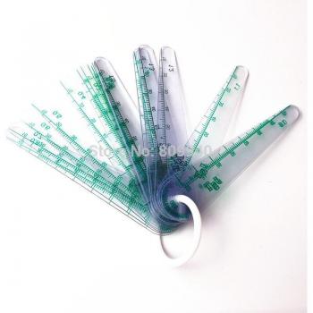 Medidor de Relleno y Calibrador de Huecos con 20 Hojas de Espesor (0,05‑2,0 mm)
