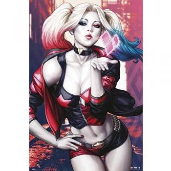 Erik Maxi Poster DC Comics Harley Quinn Kiss 91,5x61cm