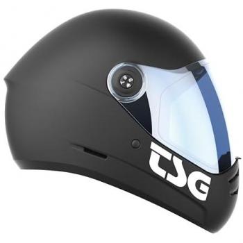 Casco TSG Pass 2.0 con Visor Negro Premium