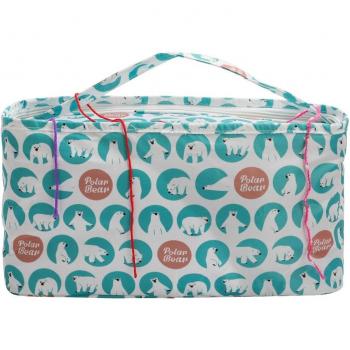 Sac de stockage en tissu Oxford pour aiguilles à tricoter