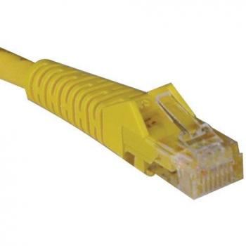 Tripp Lite N001-050-YW Cat5e 350MHz Snagless Molded Patch Cable