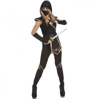 Ninja Femme Personnalisée Noir