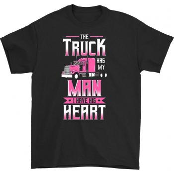 Camiseta Negra ‘Esposa del Caminero’ – L