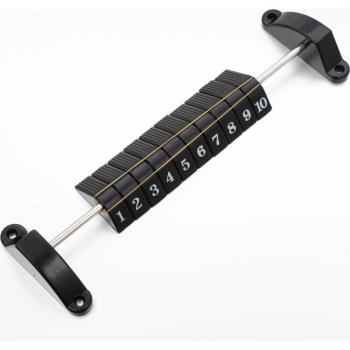 Foosball Scorekeeper Set - 30 CM Black