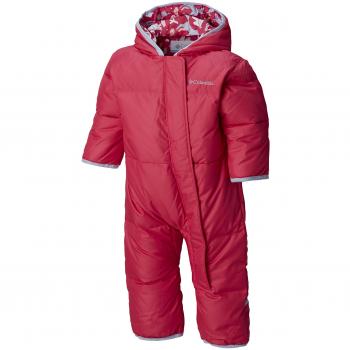 Columbia Bébé Combinaison de Ski, SNUGGLY BUNNY BUNTING, Polyester, Rose (cactus pink/cactus pink deers), Taille : 6/12 mois