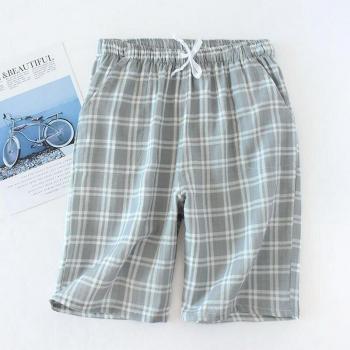 Shorts Nuit Hommes Coton Gaze