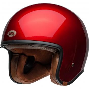 BELL TX501 Casco Jet Color Rojo