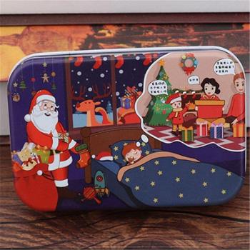 Rompecabezas Navideño de Madera Hecho a Mano