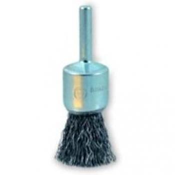 OSBORN - 0002509163 Spazzola Spazzole Acciaio De Alambre Ondulado Con Vástago De 6 Mm Y De Filamento Ø 00:30 Mm (25x50)