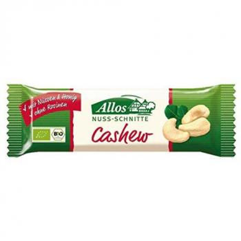 Allos Bio Nuss-Schnitte Cashew