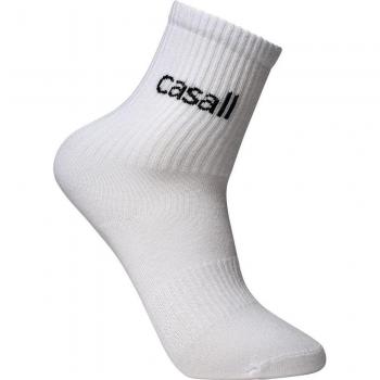 Casall Unisex Urbane Tubesokker – 2 stk hvitt