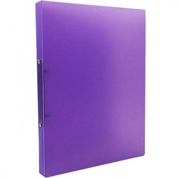 Carpeta de hojas sueltas A4 clip color caramelo