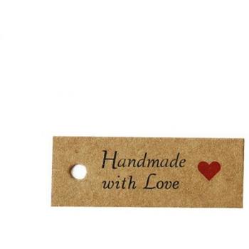 100pcs DIY Kraft Paper Tags