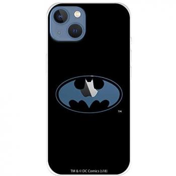 Funda para iPhone 14 Plus Oficial de DC Comics Batman Logo Transparente