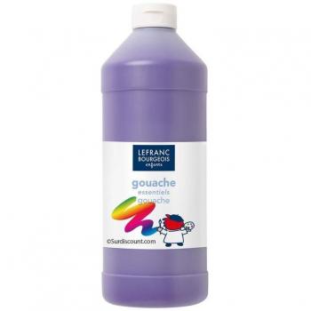 Bouteille de gouache liquide - 1 L - Violet - Lefranc Bourgeois