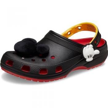 Crocs Pantoletten Mickey IAM Classic Clog 209895 Schwarz