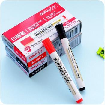 Whiteboard Marker Set - 10 Pcs Red & Black