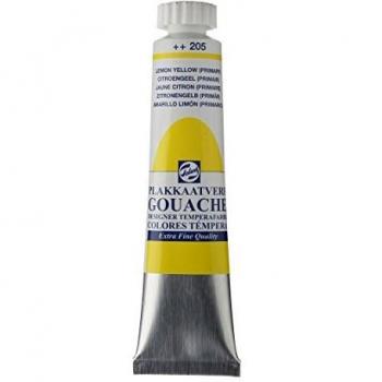 Témpera Talens tubo 20ml amarillo