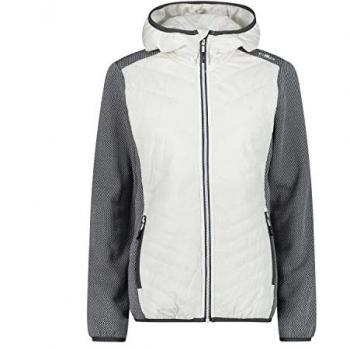 CMP Women's Hybrid Fleece Jacket Gesso XL