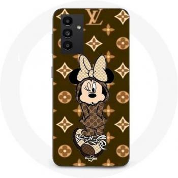 Minnie Marrón Protector de Samsung Galaxy A34 5G