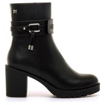 Bota Plataforma Negra Maria Mare 63617