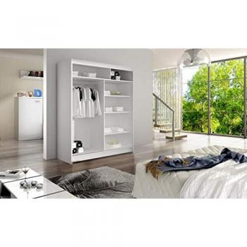 Armadio Scorrevole Atlanta 146 Bianco