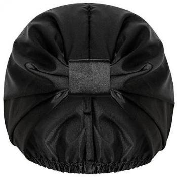 Cuffia da notte in raso nero